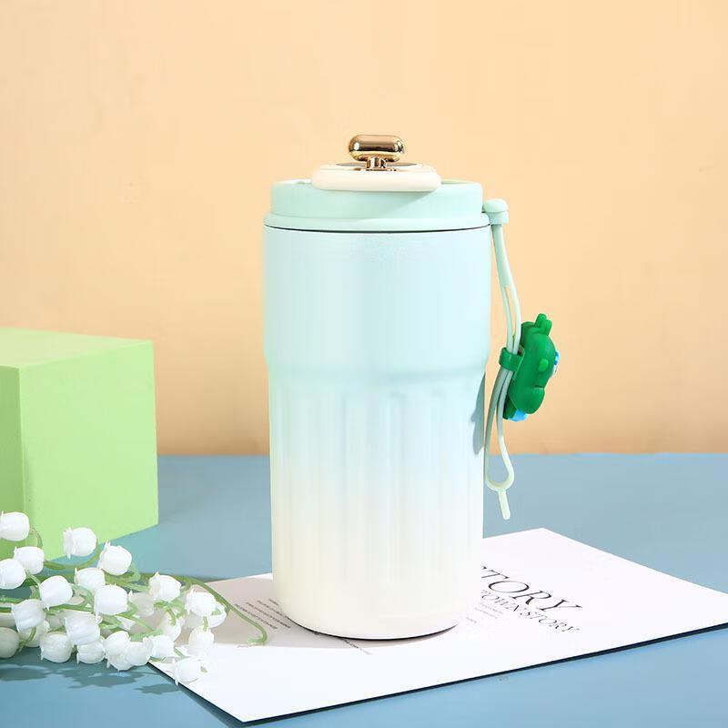 MRSIKEY 420ML Smart Digital Display Insulated Coffee Mug