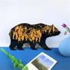 DIY śnieżna góra mikro element dekoracji krajobrazu niedźwiedź wilk Ornament silikonowe formy żywica kryształowa żywica epoksydowa rękodzieło odlewanie formy Handmade Home