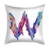 Colorful Creative Letter Decorative Pillowcase Living Room Office Home Pillowcase Car Ornaments