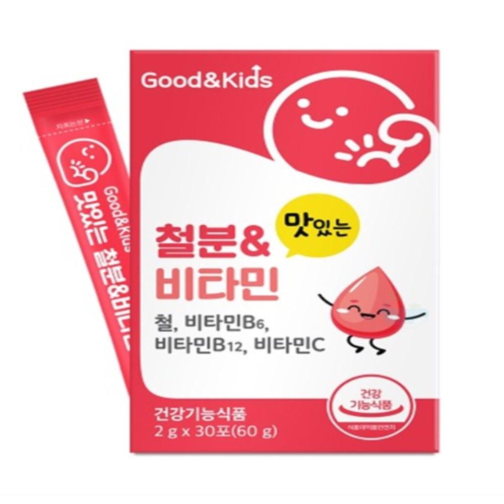 Good & Kids Iron Vitamin Iron Supplement Kids Iron Supplement Children's Iron Supplement 1 pcs 2g