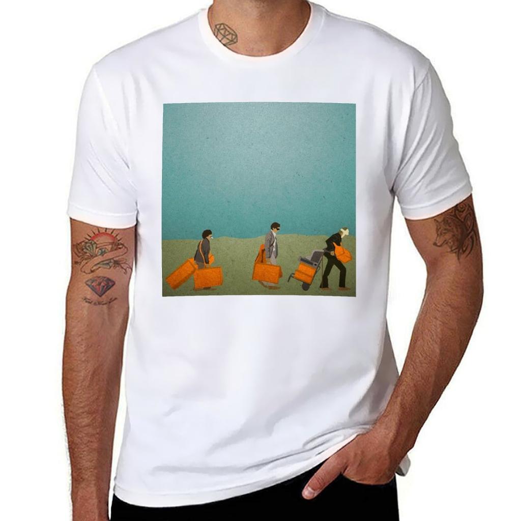 The Darjeeling Limited Tshirt All Match Print Short Sleeve Top