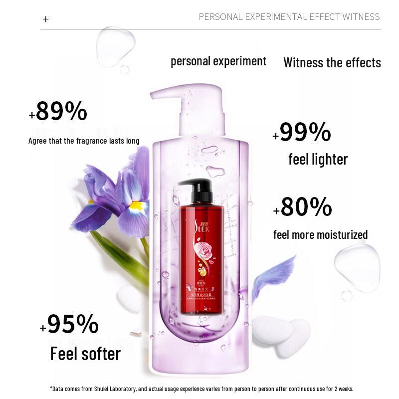 SLEK Moisturizing Botanical Essential Oil Shower Gel