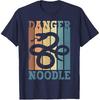 Snake Danger Noodle Retro T-Shirt