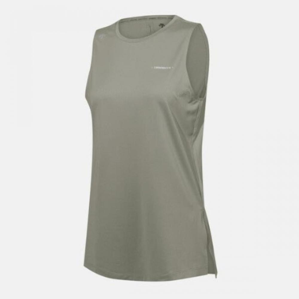

DeScente Nacity Kqf Sp222tSt42 Khk Women S baSic SleeveleSS Khk 85
