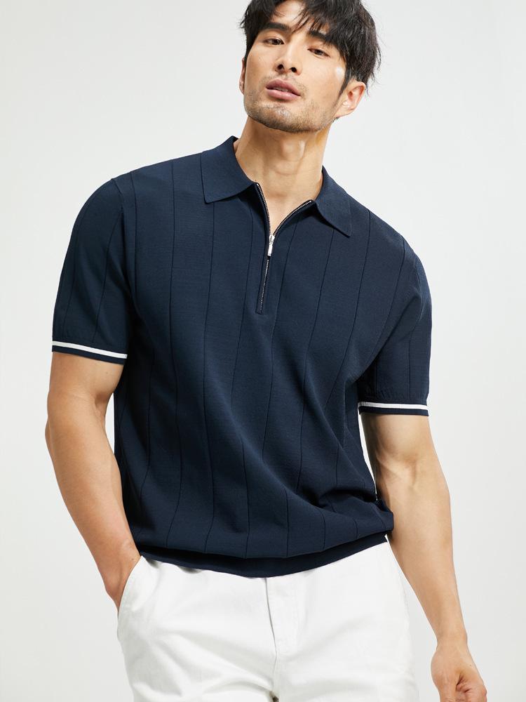 Men's Summer 2023 Breathable Anti-Wrinkle Short-Sleeve Polo Shirt
