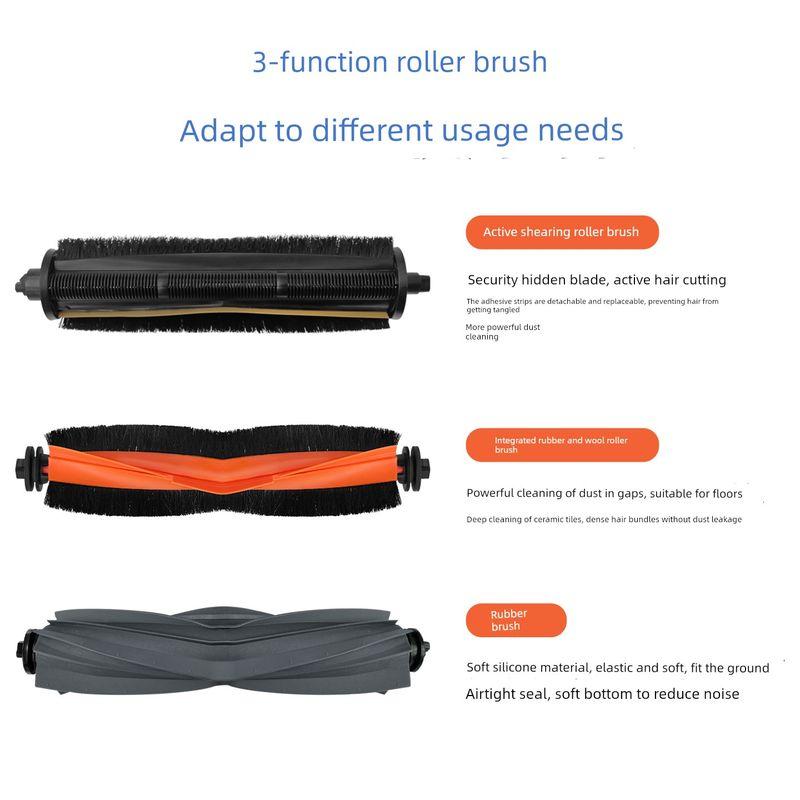 Applicable to X30 Pro Consumables Sweeping Robot Accessories S30 Roll Side Brush Filter Cloth Cleaning Liquid Dust Bag