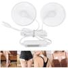 Mobile Phone Line Control Body Massager Portable Mini Muscle Stimulator with Electrode Pad