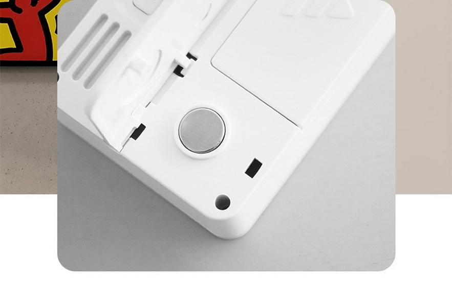 Silent LCD Desktop Alarm Clock with Temperature & Humidity Display