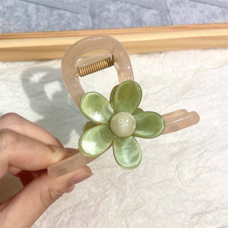 Elegant And Sweet Hairpin Flower Hair Clip For Women Girl Tie Hair Hair Grab French Temperament Fashion Hair Accessories
