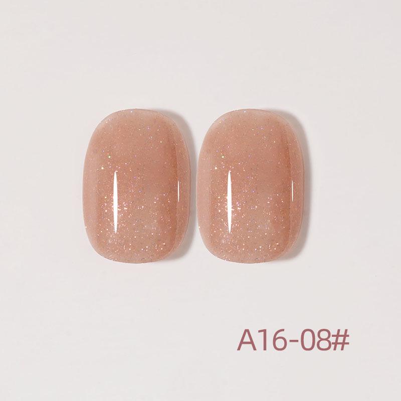 Versatile Pearlescent Iridescent Glitter Gel Polish 2024 - High-Density Flash Nail Art UV Gel