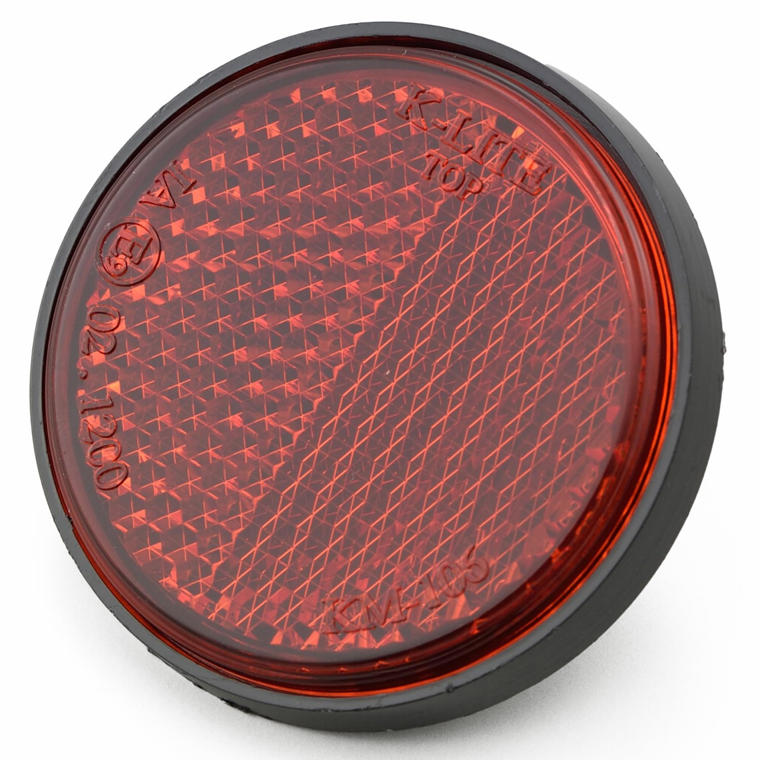 Daytona Universal Reflector Round Red M6 Bolt Mounting Type 76289 Pack of 1 красный
