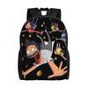 Louises Tina Bob Linda Belcher Backpack for Men Women High School Work Daypack Bob's Burgers Anime Laptop Canvas Bags Sports