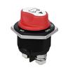 100A Knob-Type Yacht Battery Disconnect Switch - Master Power Isolator, 200A Rating