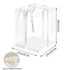 Gift Box with Ribbon Transparent Cake Gift Box Birthday Cake Packaging Supplies Clear Plastic Candy Box Mother's Day Gift