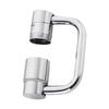 Zinc Zinc Alloy Faucet Extender Silver Faucet Nozzle Adapter Practical Faucet Sprayer Head  Bathroom