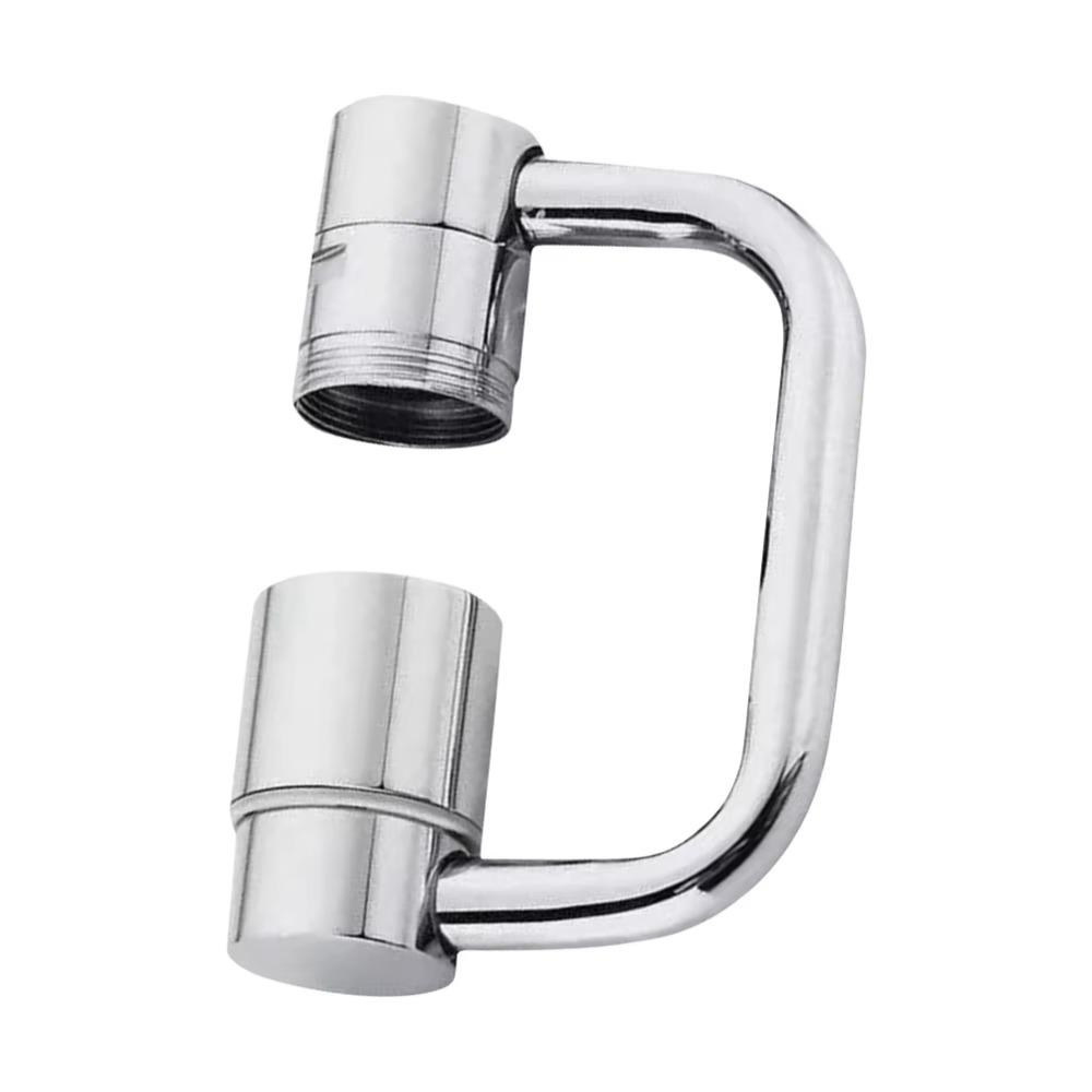 Zinc Zinc Alloy Faucet Extender Silver Faucet Nozzle Adapter Practical Faucet Sprayer Head  Bathroom