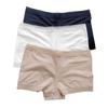 Girls' Mid-Waist Anti-Wrinkle Boxer Briefs - Summer Solid Color Shorts