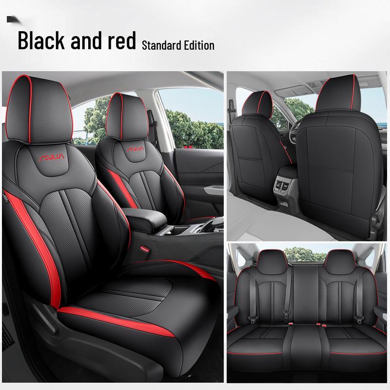 Universal Leather Seat Covers for Dongfeng Fengshen E70 - All-Season, Full Enclosure