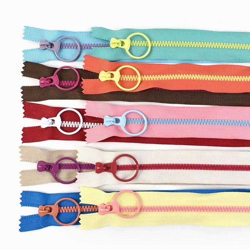 

5/10Pcs Meetee 15-40cm 3# Close-end Resin Zippers Decorative Zips for Bag Pocket Zip Repair Kit DIY Garment Sewing Accessories 5Pcs&No3-20cm