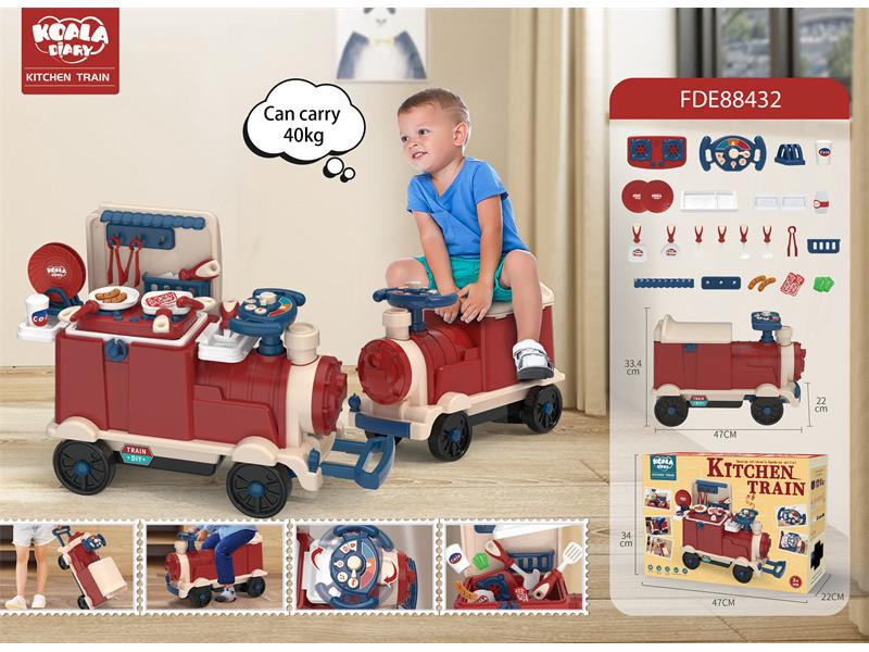 Koala Diary RV Villa Transformable Dollhouse & Toy Storage for Kids