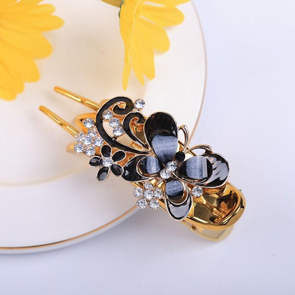 Werkzeuge Koreanischer Stil Haarnadel Schmetterling Haarspange Strass Schnabelspange Weibliche Haaraccessoires