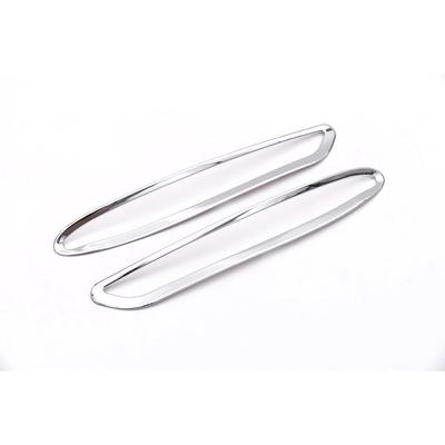 Conjunto de 2 peças de moldura cromada para farol de neblina traseiro, acessórios de estilo para Mercedes-Benz Classe E W213 200L E300L