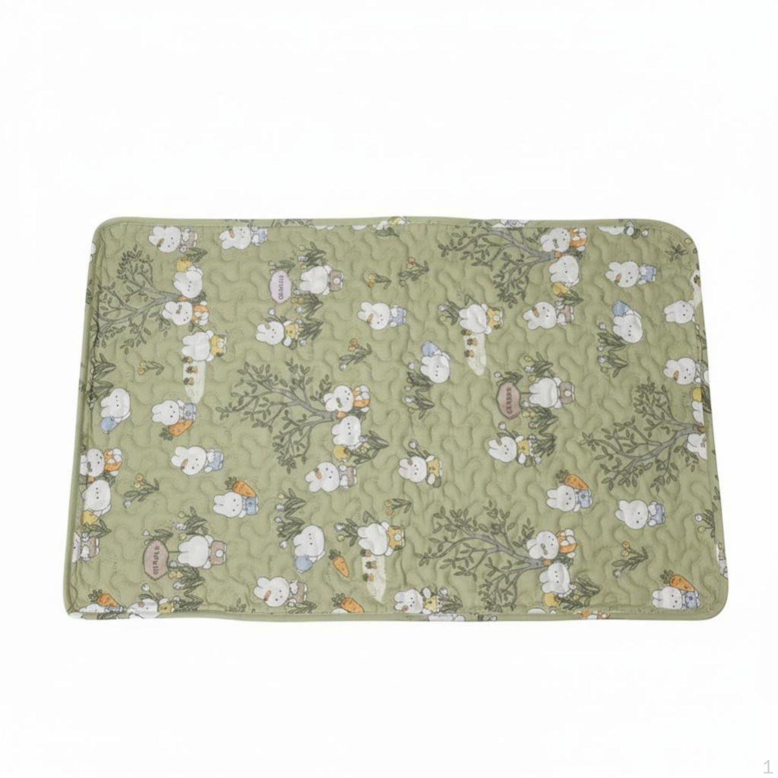 Hare Enclosure Base Mat, Thick FourSeason Pet Blanket, MultiFunctional Bed for Small Animals, Random