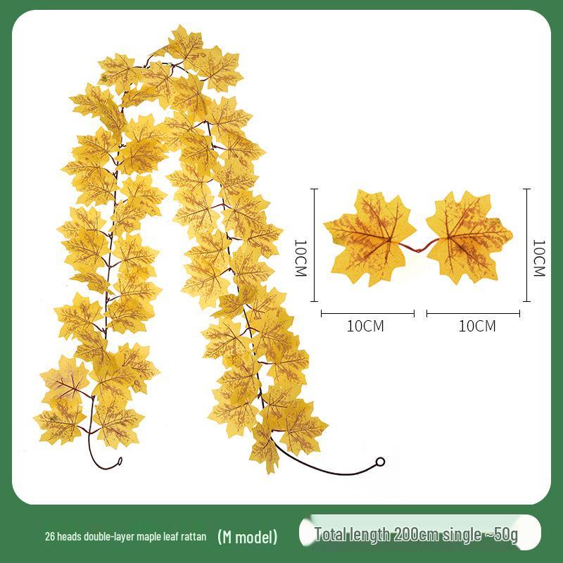 Skladem Podzimní a Halloweenská dekorace z javorových listů pro Vánoce a Den díkůvzdání