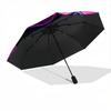 1pc Spider Web Automatic Folding Umbrella   Compact 8 Rib Design, Durable Iron Frame for Travel, Outdoor,  A0920114