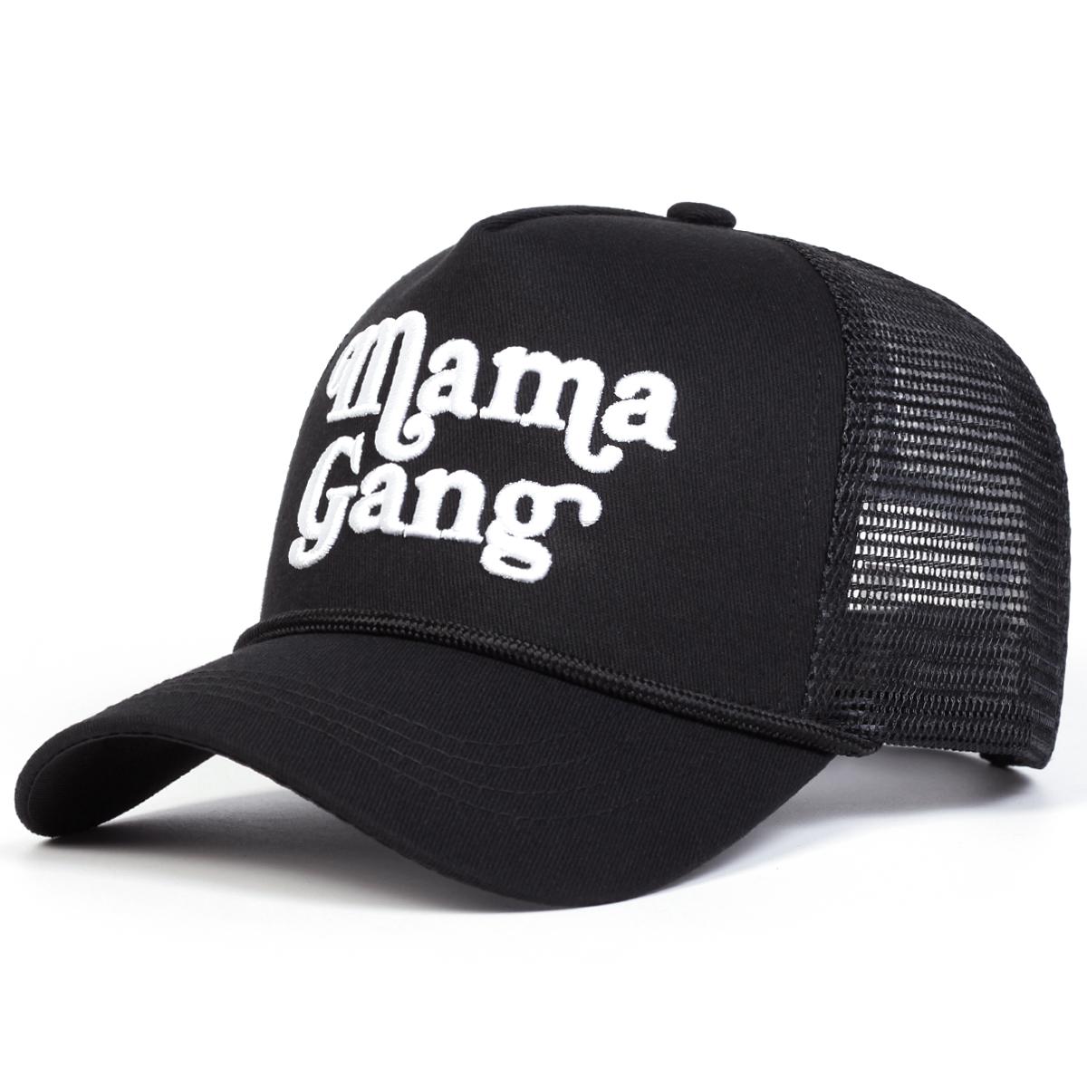 

Унисекс MAMAGANG бейсболки с вышитыми буквами, регулируемые, для отдыха на природе, весна-лето, повседневные солнцезащитные кепки