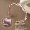 Elegant Pearls Hair Hoop Comfort Fits Expandable Designs Fashion Accessory Headband for Parties and Weddings Supplies