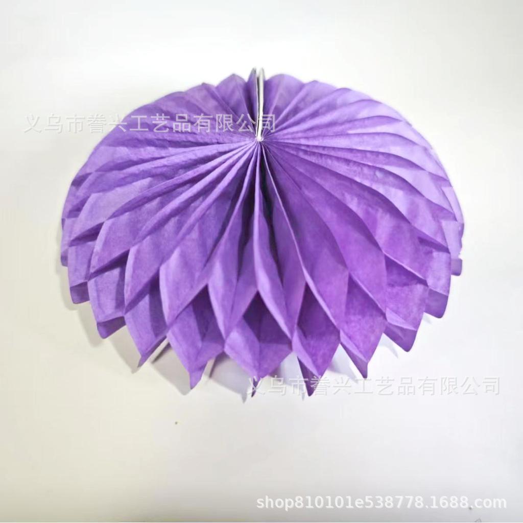 Festive Honeycomb Ornament Birthday Party Theme Decoration 360 Degree Open Fan Table Honeycomb Ball Base Decoration