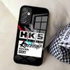 Sports Car HKS JDM Phone Case For Samsung S24 Ultra S25 S23 S22 S20 Fe S21 Plus A16 A54 A34 A24 A53 Glass Cover