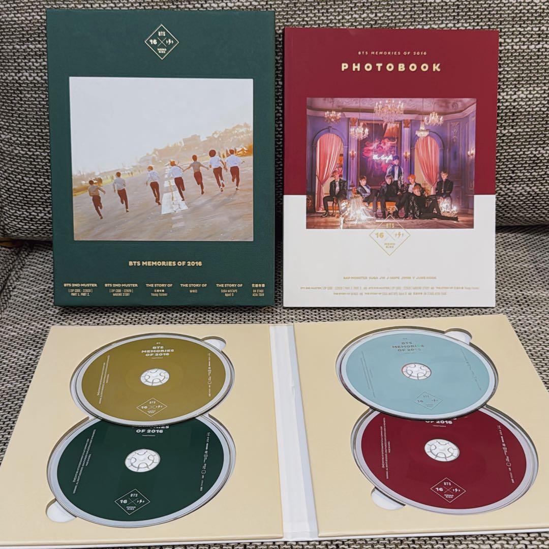 

[USED] BTS DVD MEMORIES OF 2016 with Japanese subtitles