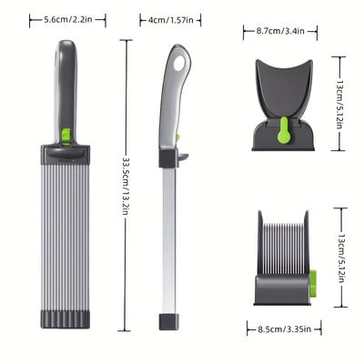 Manual Meat Slicer Set with Ergonomic Handle , Lever Mechanism , Heavy Duty ABS Food-Safe , Like Performance, No Battery/Electricity Required