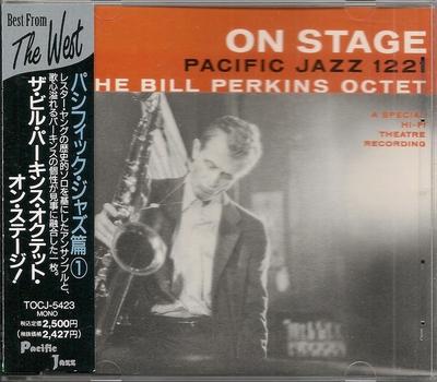 CD BILL PERKINS OCTET - On Stage TOCJ5423 Pacific Jazz 1992 Japan Jazz Used