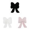 Bow Shape Car Headrest Neck Pillow Plush Simple Comfort Seat Cushion Universal For All Seasons