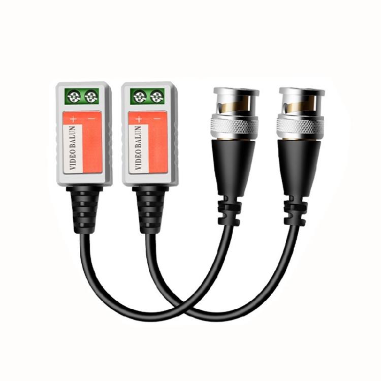 

Mini CCTV BNC Passive Video Balun Connectors for Efficient Signal Transfer in Camera Systems 200m Transmission Distance 1