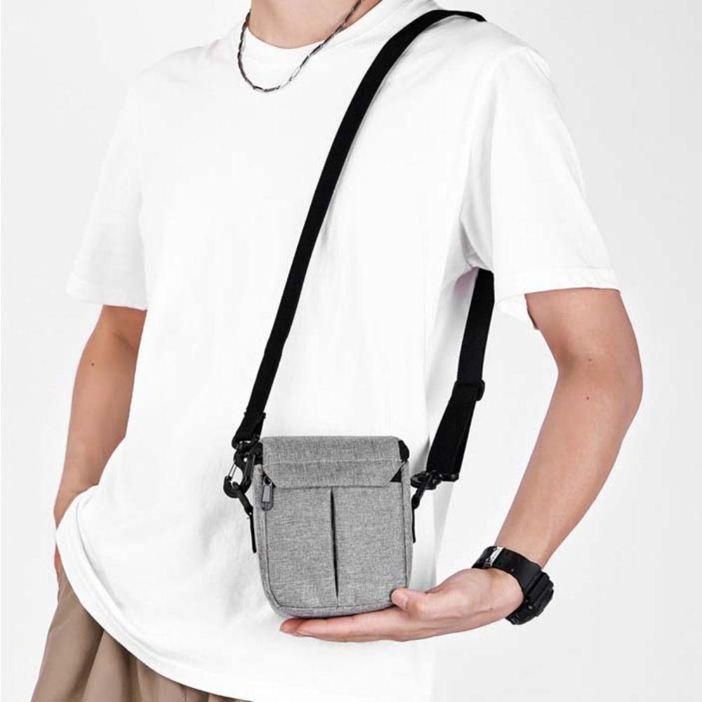 Durable Protective Bag Camera Bags Single-Shoulder Carring Case DSLR Pouch Nylon Lightweight Camera Lens Case Outdoor Travel