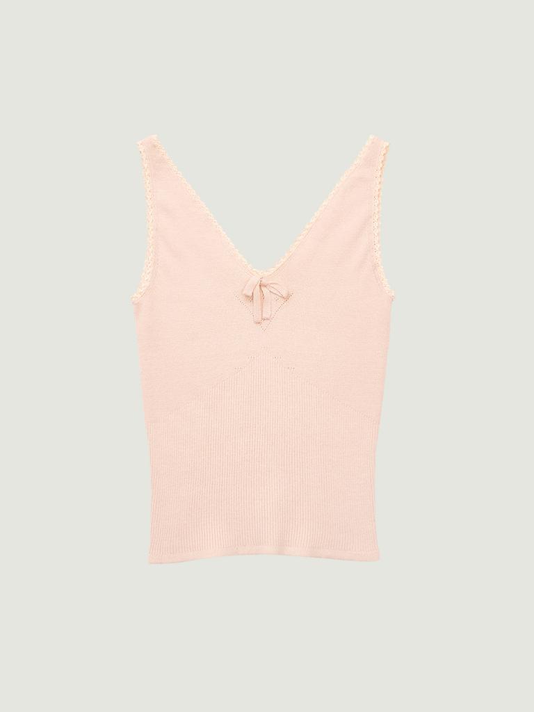GROVE Amy Knit Sleeveless (Pink)