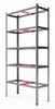 Estantería metálica 180x90x40x cm 5 baldas galvanizada práctica