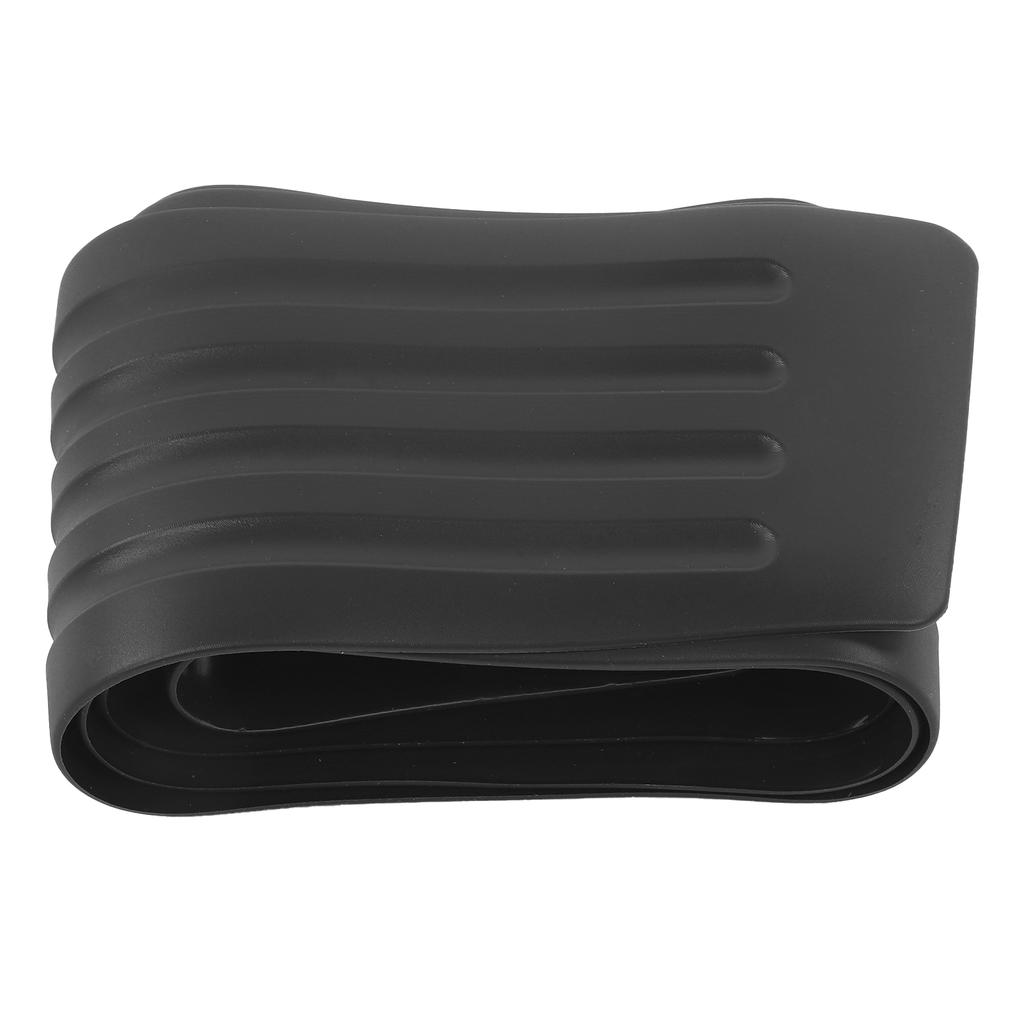 Universal Car Trunk Rear Bumper Guard Strip PVC Trunk Door Trim Cover Protector Black90 X 8cm