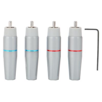 R200R O Plug HiFi 4 Layer Plated Pure Copper Conductor Sound Connector