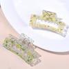 Plastic Shark Clip Cute Fruits Hair Clip Fashion Hairpins  Summer