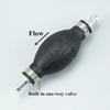 6/8/10/12mm Hand Fuel Pump Line Hand Primer Bulb Petrol Diesel Liquid Oil Gas Water Tansfer Rubber Tube Aluminum For Car Boat