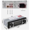 Car Stereo Bluetooth Retro FM Radio Player Receiver Hands-Free WMA/WAV/AUX/MP3