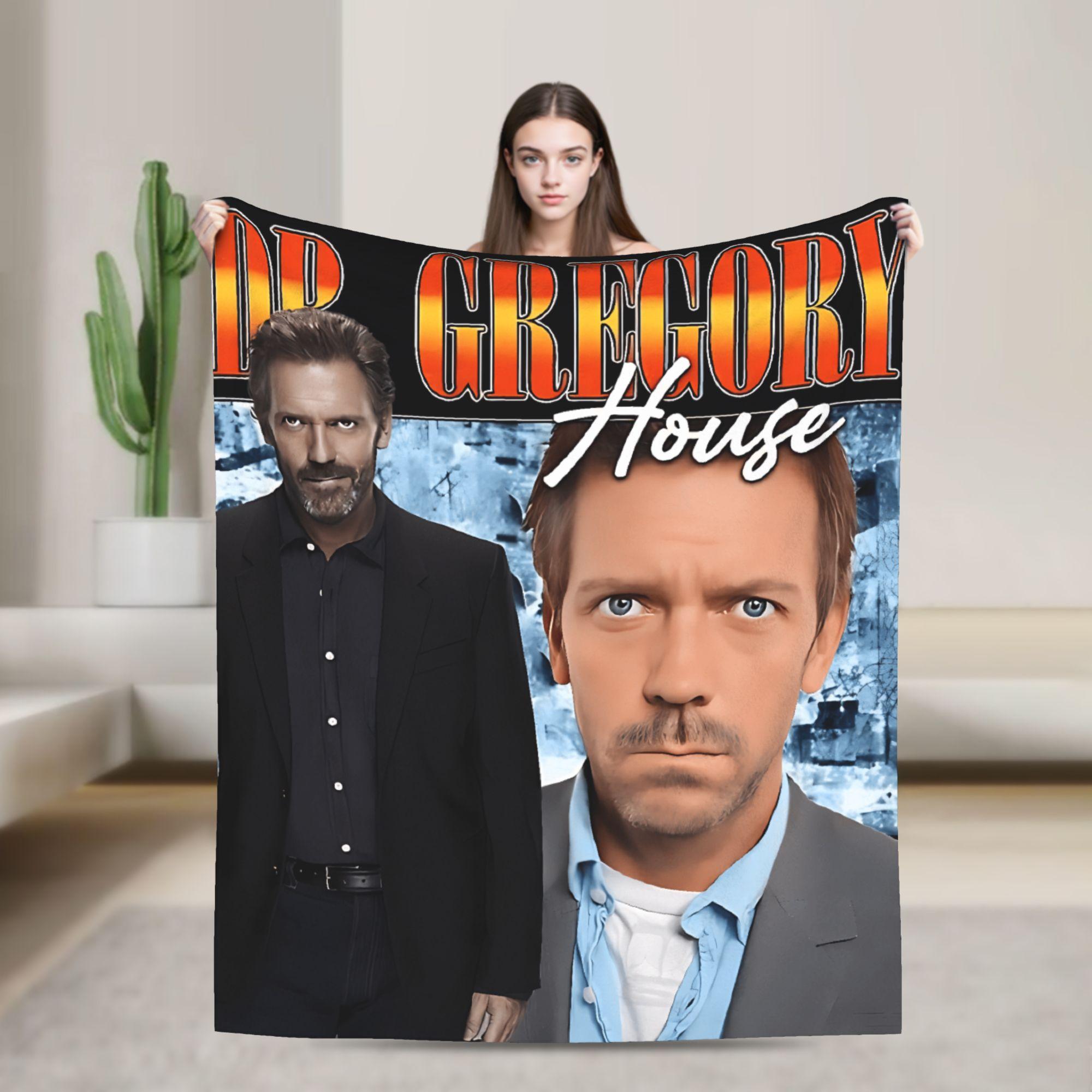

Dr Gregory House Blanket Decorative Flannel Throw Blanket For Couch Chair Super Warm ized Quality Bedspread 130x150cm