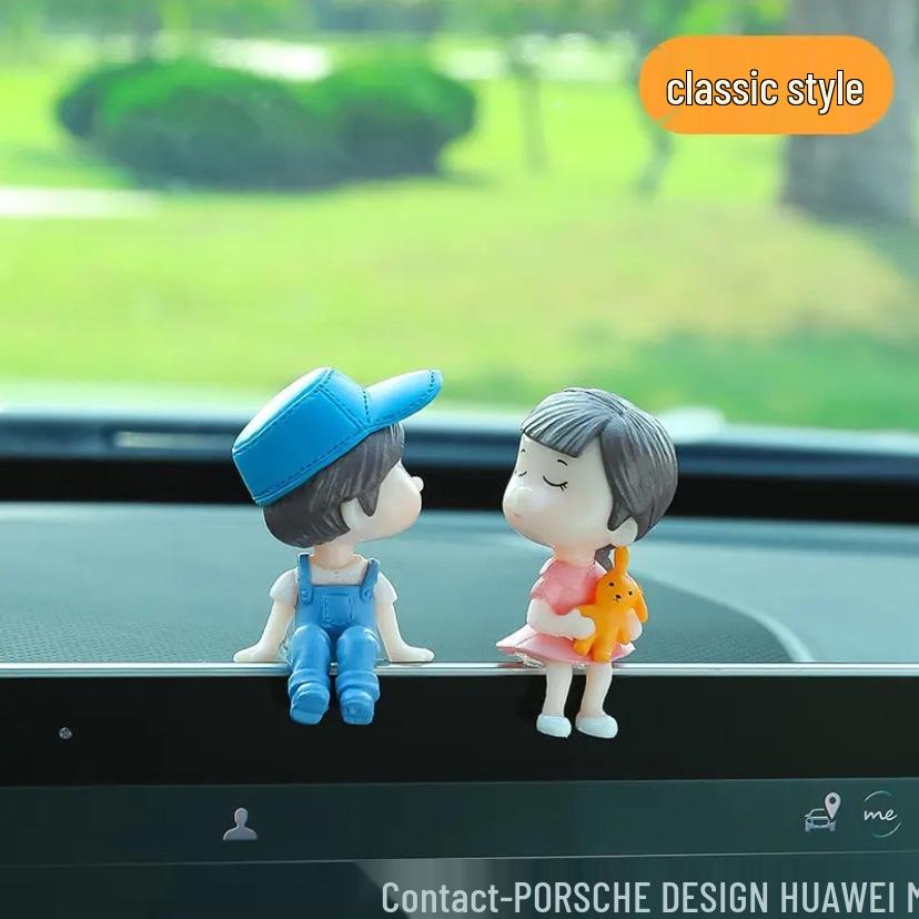 

High-End Center Console Ornaments and Decorations for Female Drivers 2025