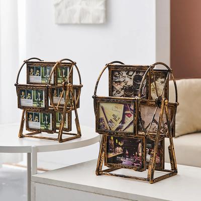 Decor Kpop Room Decor Kids Art Frame Porta Retrato Ferris Wheel Photo Frame Frame Decoration Maison Birthday Gift Creative Home