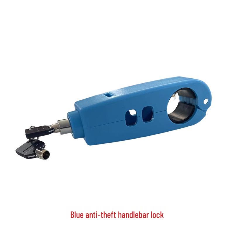 Electric Vehicle Universal Anti-Theft Handlebar and Brake Lock